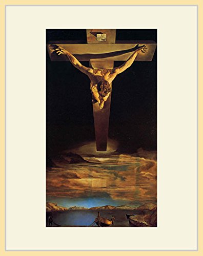 Amazon.co.jp: ダリ・「十字架の聖ヨハネのキリスト」 プリキャンバス